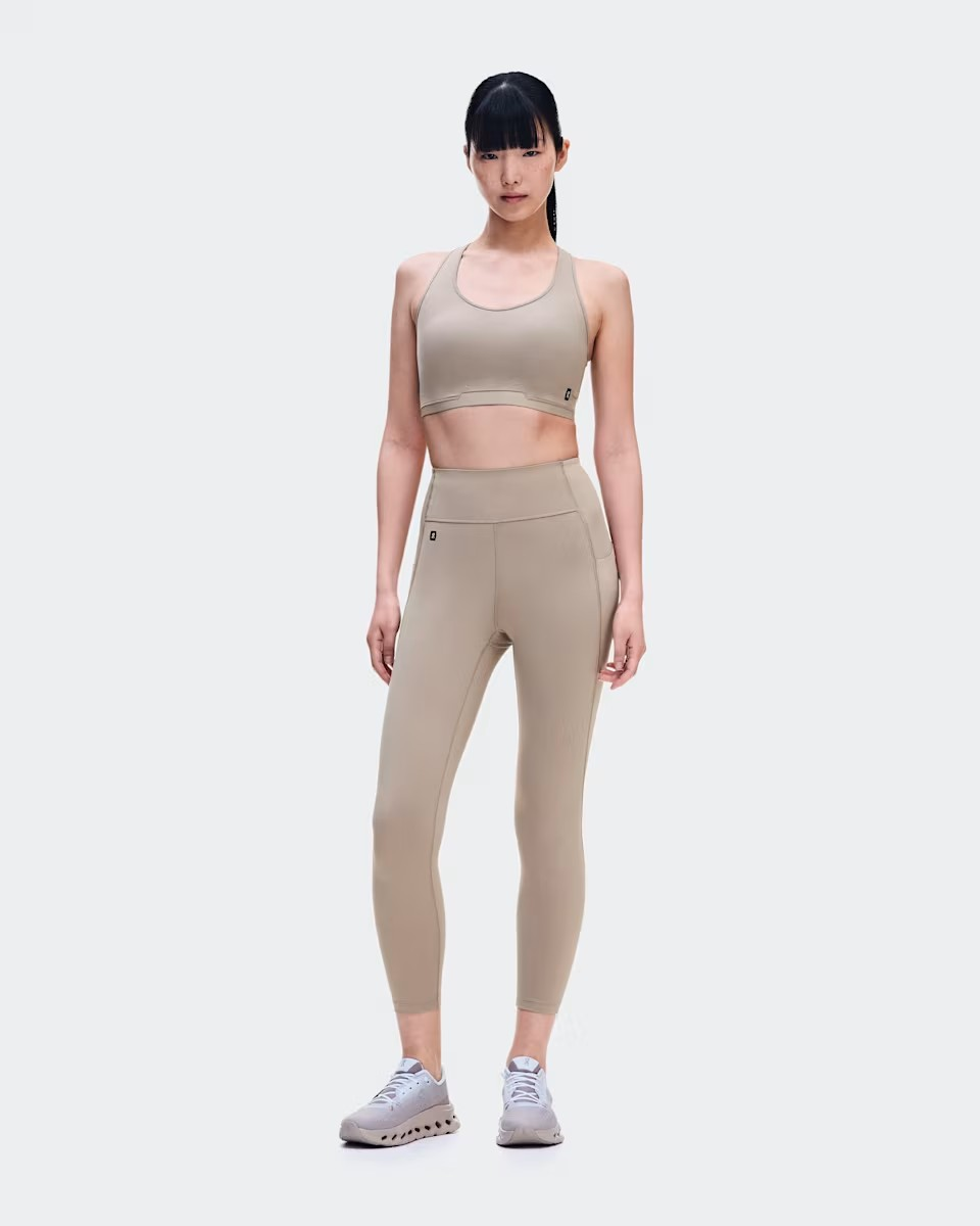 Train Tights 7/8 Women Clay