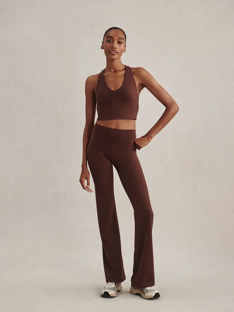 always burke cropped tank deep mahogany