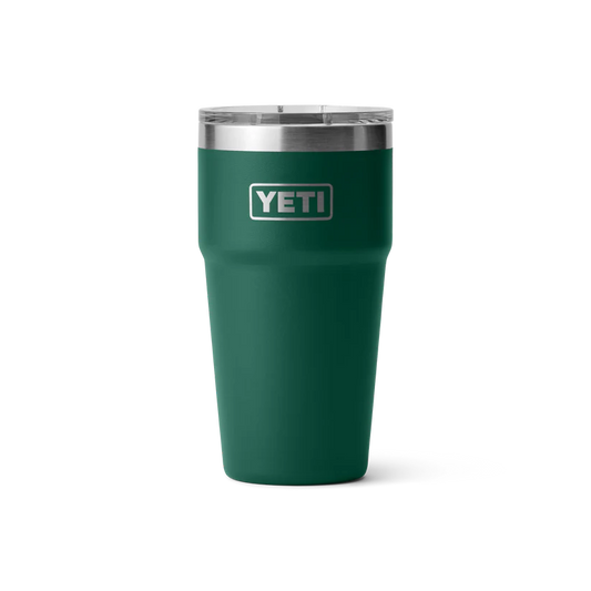 Single 20 Oz (591 ml) Stackable Cup Black Forest Green