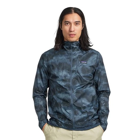 M's Houdini Jkt Sastrugi: Summit Blue