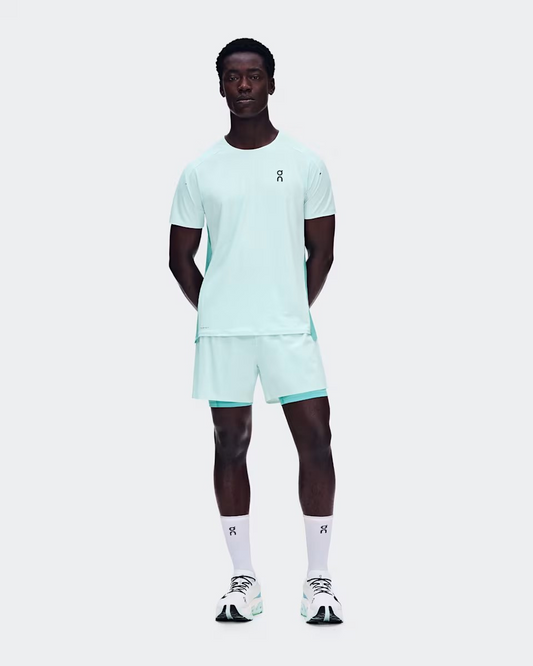5" Performance 2/1 Shorts Men Flurry | Aquamarine