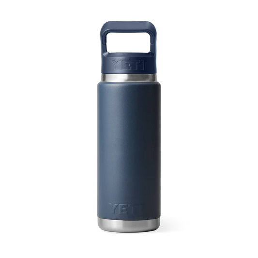Rambler 26 Oz (769 ml) Colour Straw Bottle Navy