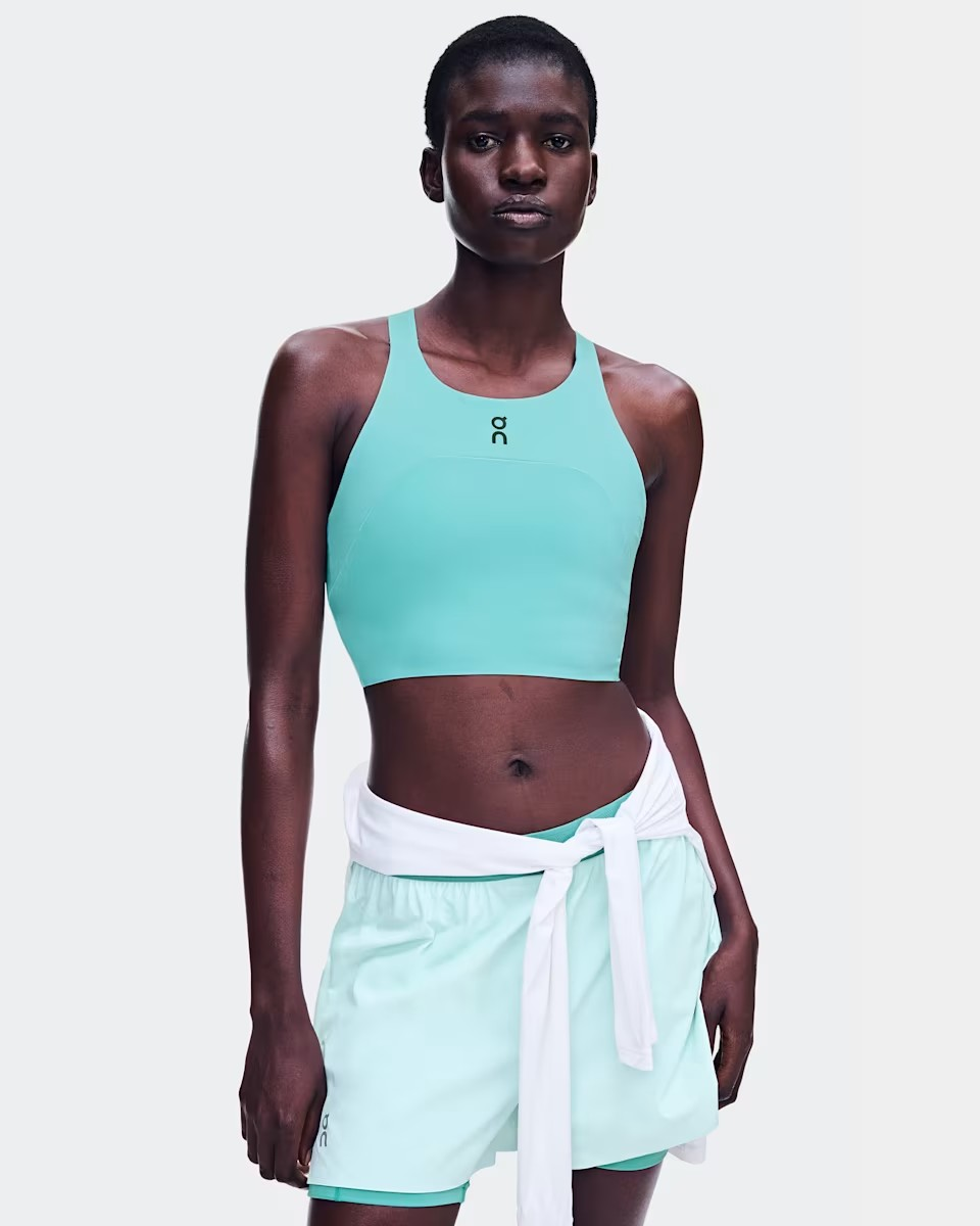 Performance Crop Women Aquamarine