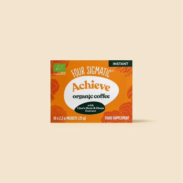 Achieve Organic Instant Coffee with Lion's Mane