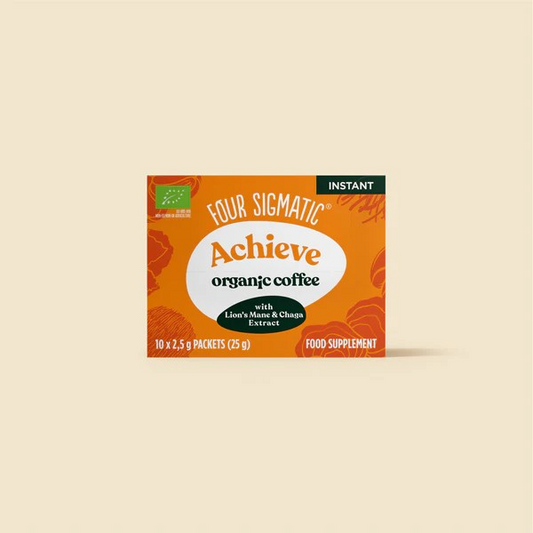 Achieve Organic Instant Coffee with Lion's Mane