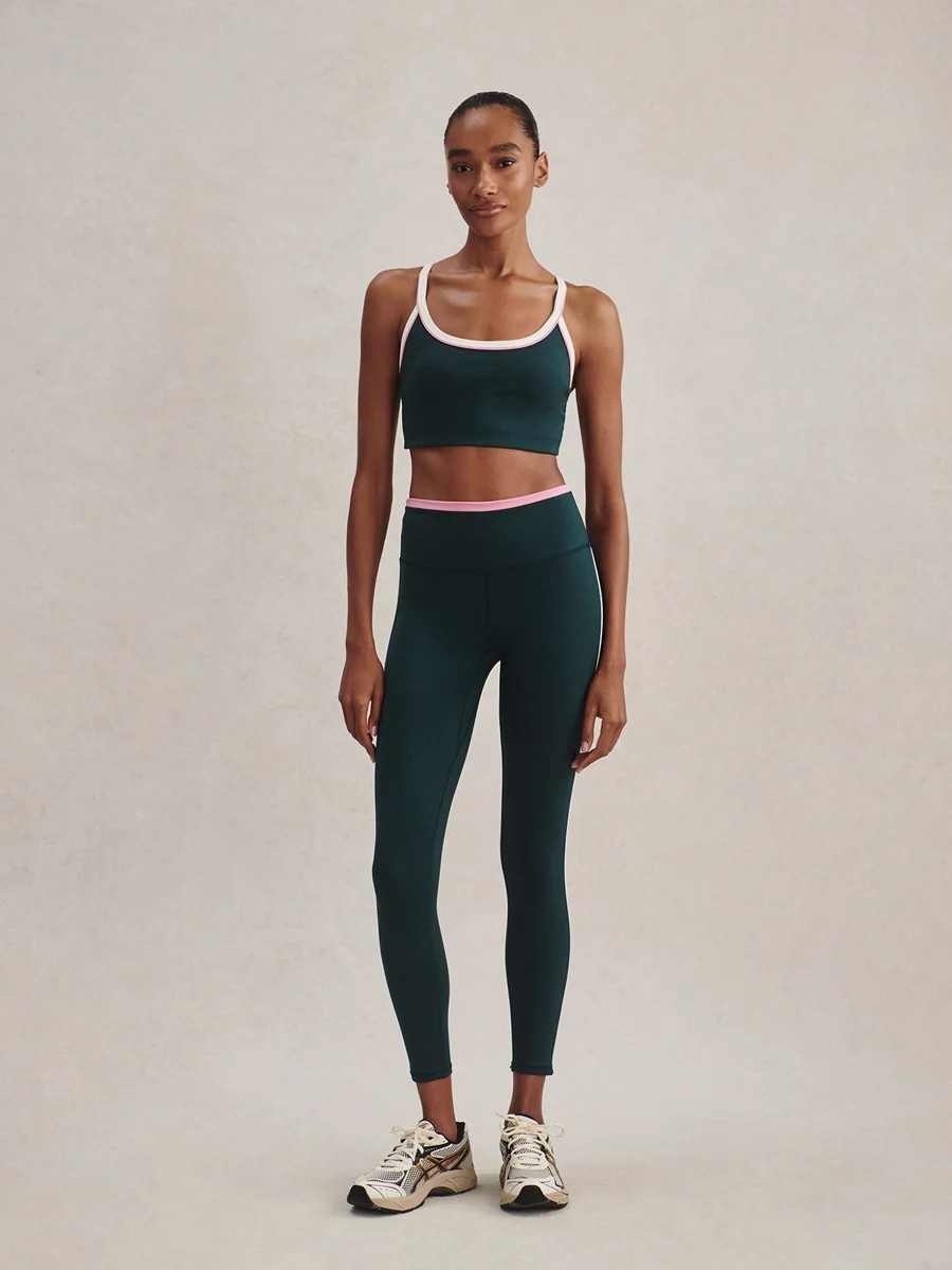 freesoft contrast high rise legging 25 ponderosa pine