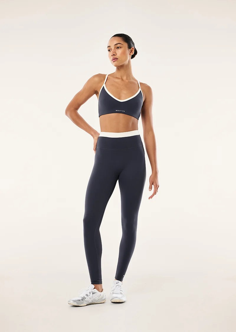REFLECT FULL LENGTH LEGGING MARINE BLUE/BLACK