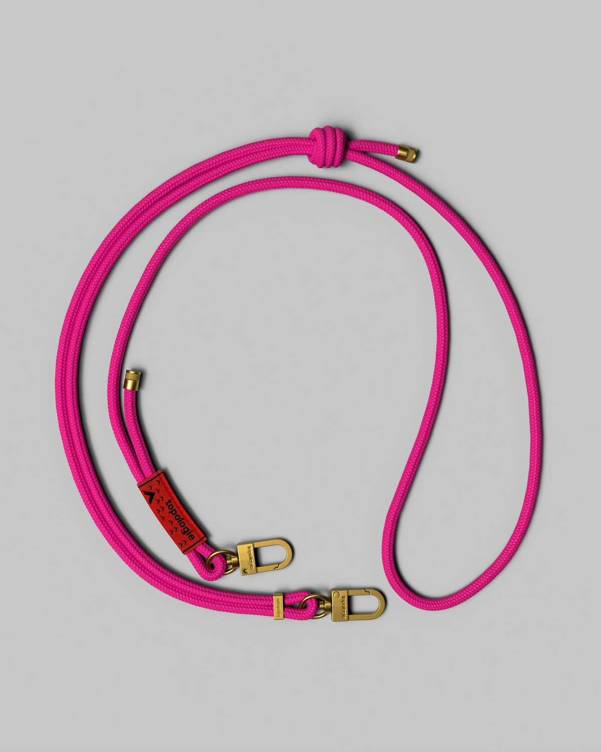 6mm Rope Strap Pink Solid