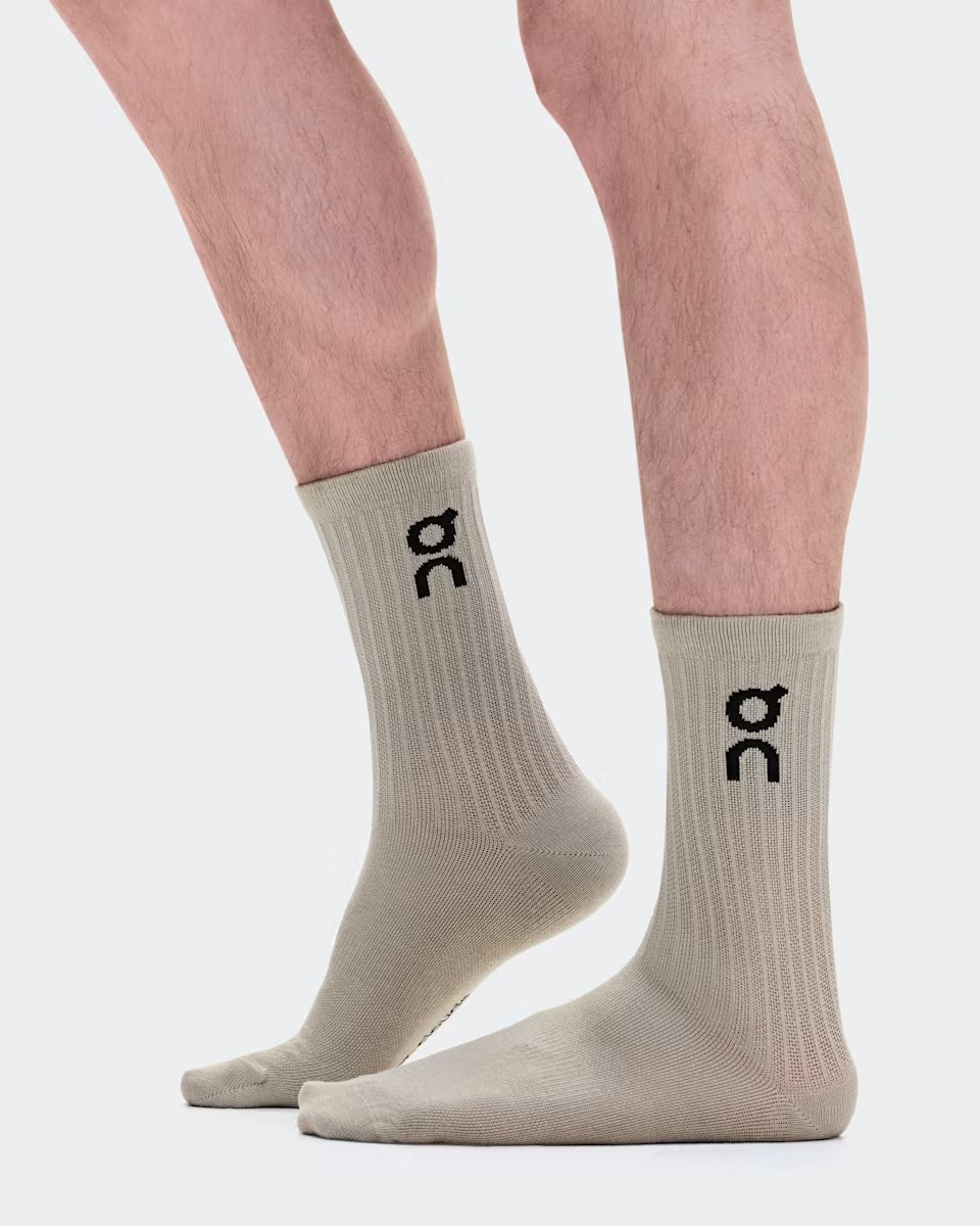 Logo Sock High 3P Unisex Hare | Brume