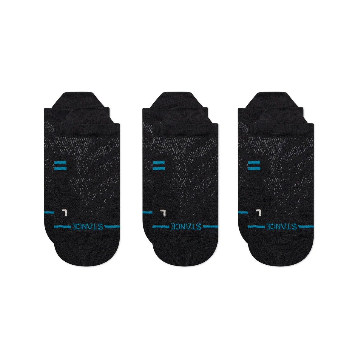 ATHLETIC TAB 3 PACK BLACK