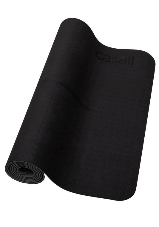 Yoga Mat Position 4mm - Black/Grey
