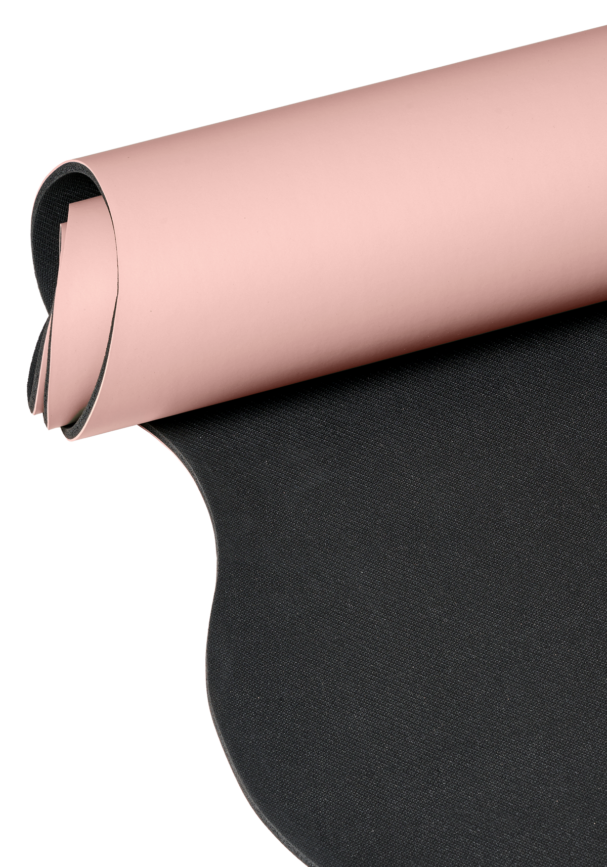 Yoga mat Grip&Cushion III Scallop 5mm Light pink