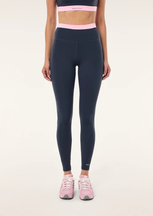 REFLECT FULL LENGTH LEGGING MARINE BLUE