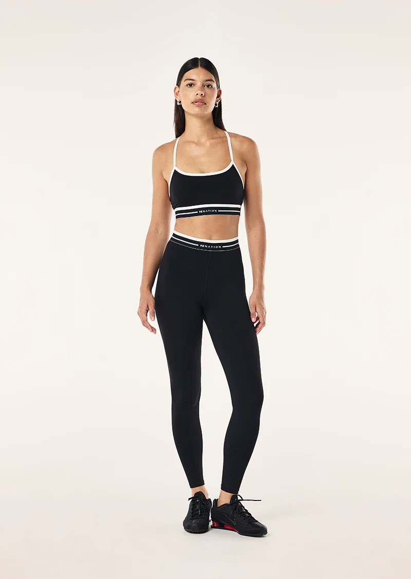 AVANT FULL LENGTH LEGGING BLACK / WHISPER WHITE