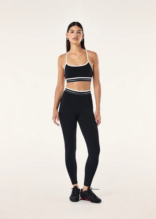 AVANT FULL LENGTH LEGGING BLACK / WHISPER WHITE