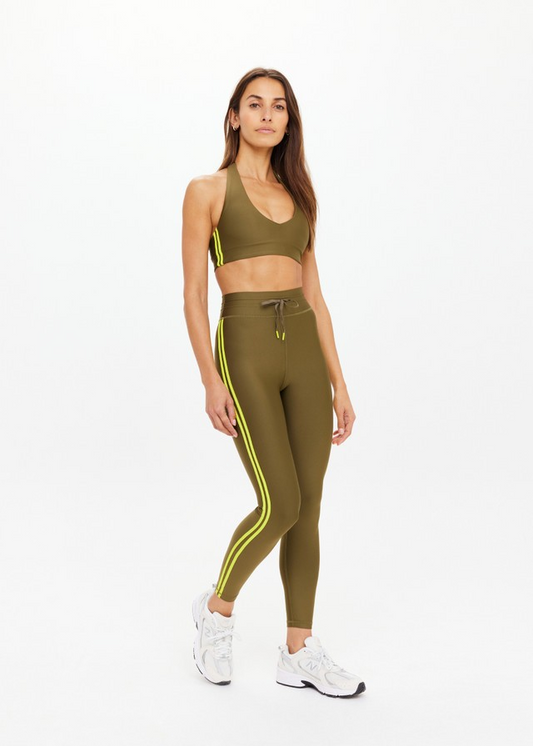 OXFORD 25IN MIDI PANT OLIVE