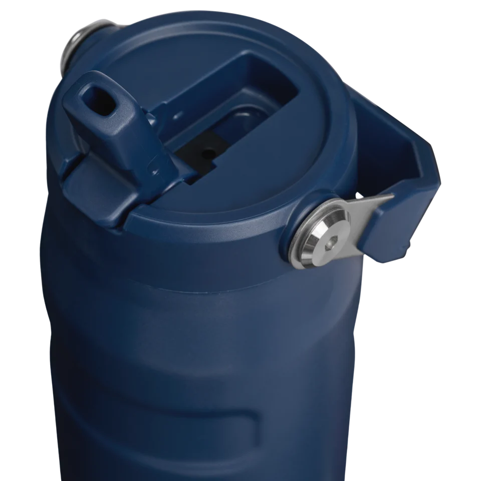 The IceFlow Aerolight Bottle Flip Straw Dark Navy 0.71L