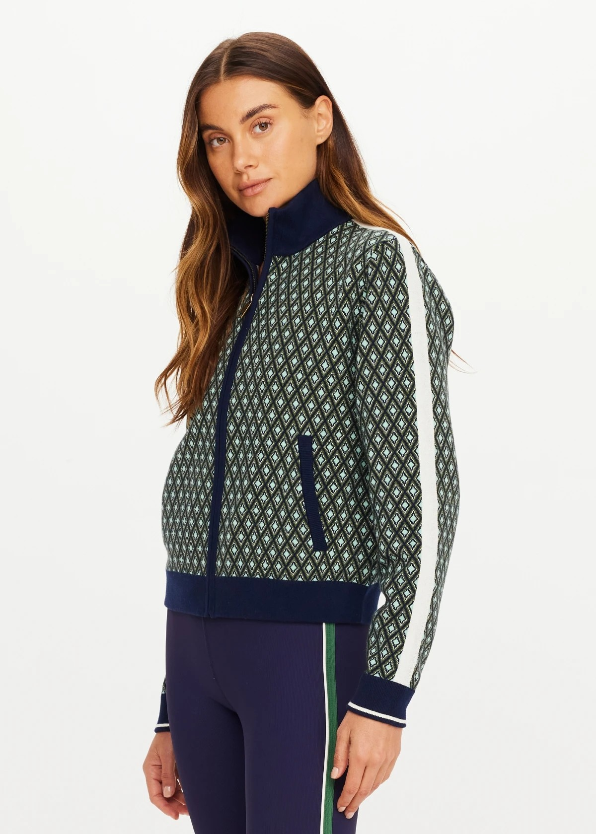 VIVA MARGOT KNIT JACKET GEO