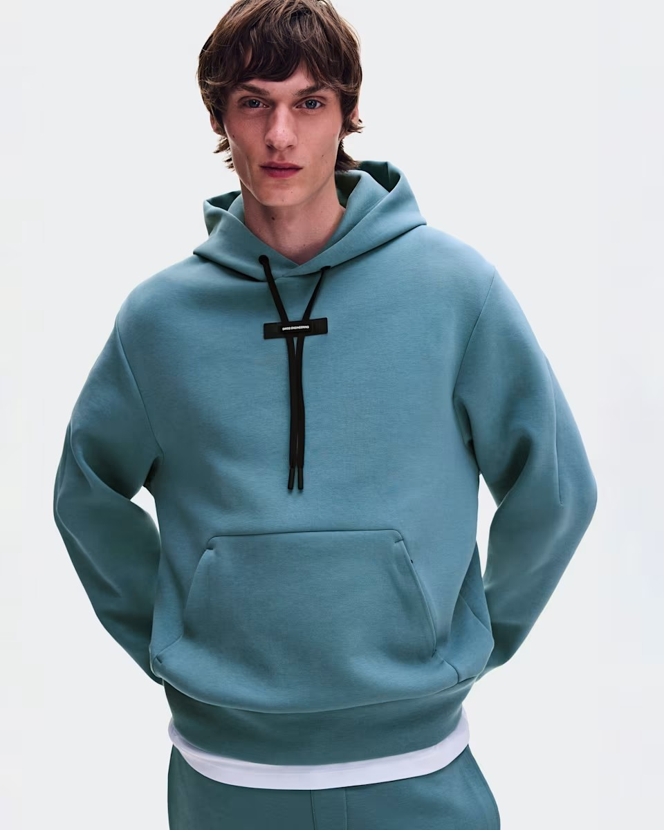 Focus Tech Hoodie Men Agave