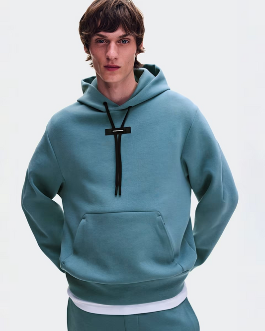 Focus Tech Hoodie Men Agave