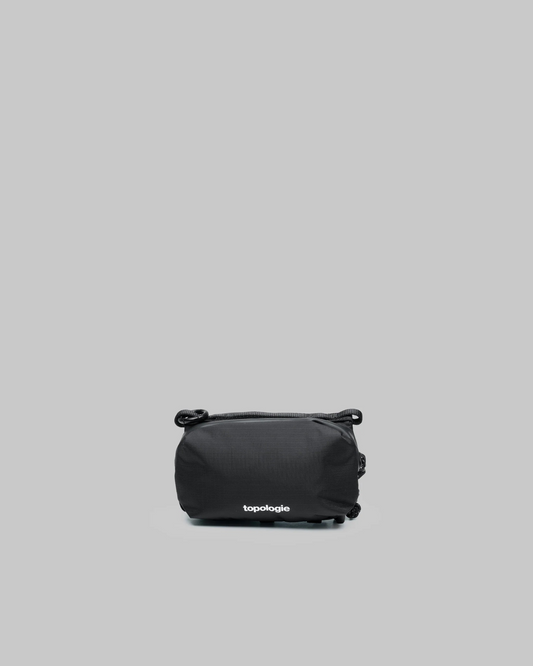 Mini Bottle Sacoche Black Ripstop Dry