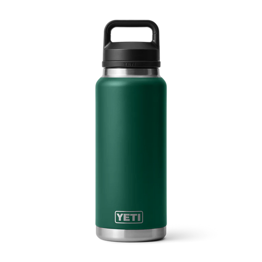 Rambler 36 Oz (1.1 L) Bottle Chug Black Forest Green