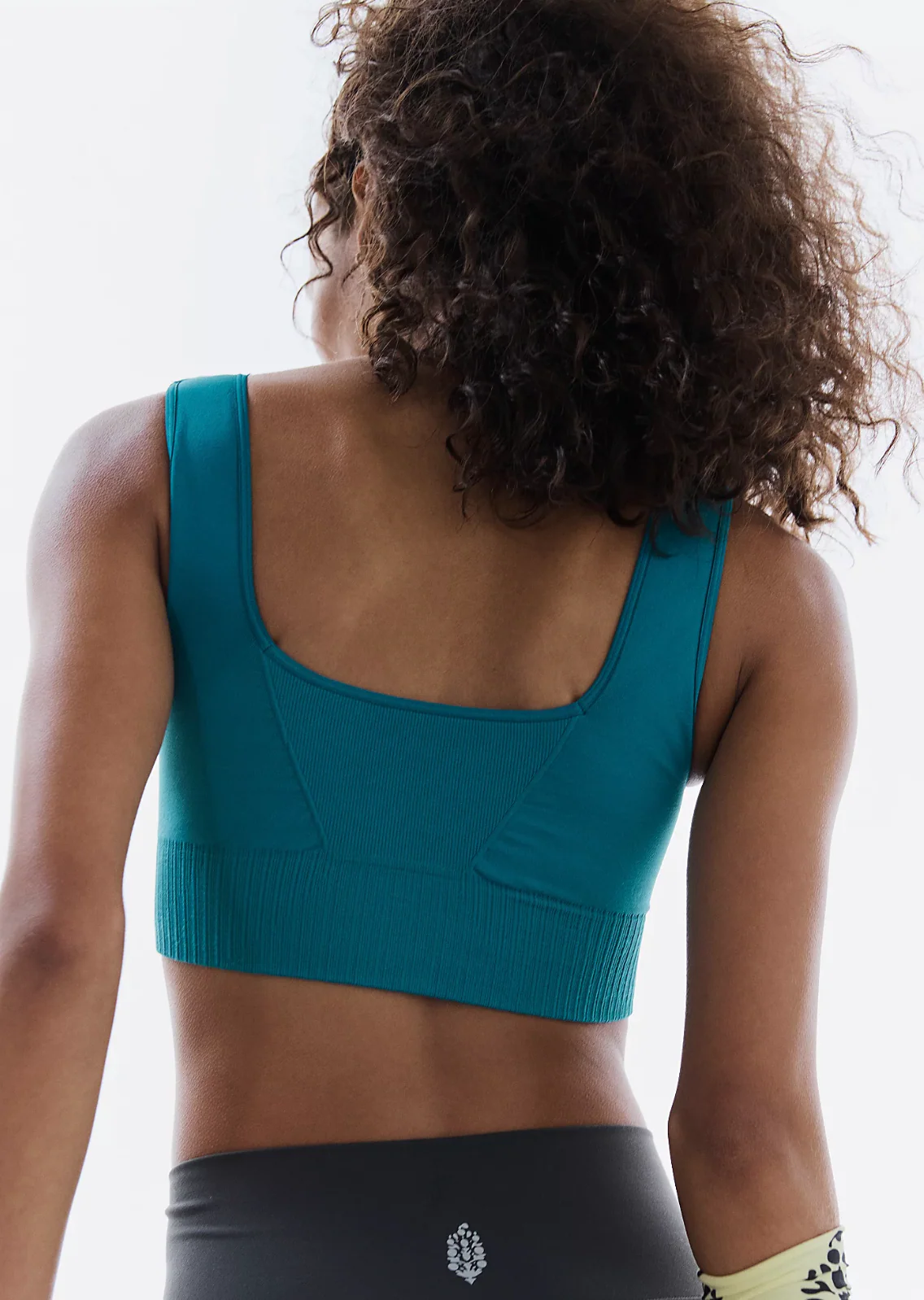 SQUARE NECK GOOD KARMA BRA / SEASKY BLUE