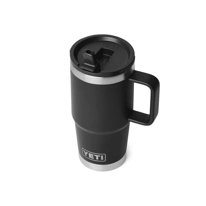 Rambler 20 Oz (591 ml) Travel Straw Mug Black