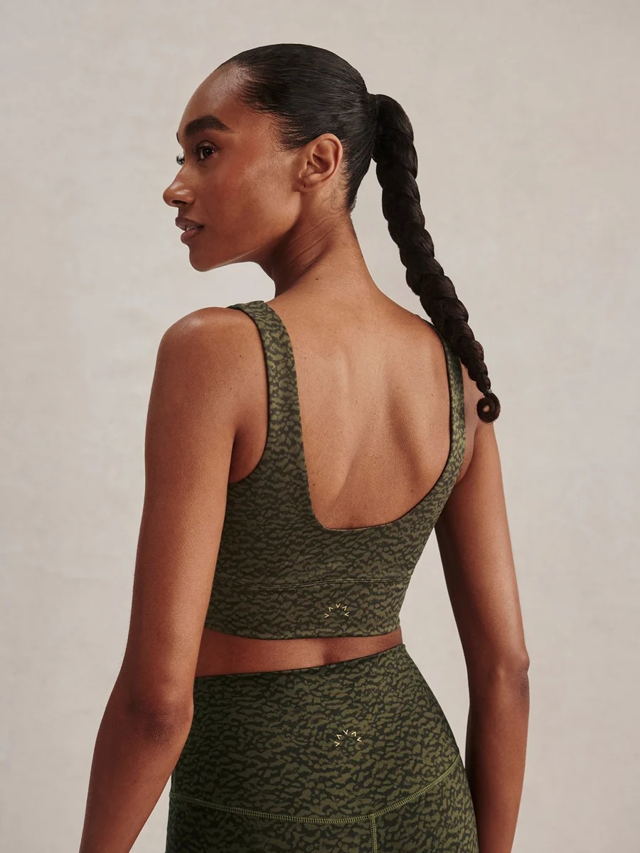 freesoft cori bra wild moss