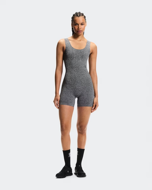 Studio Knit Bodysuit Women Graphite Heather