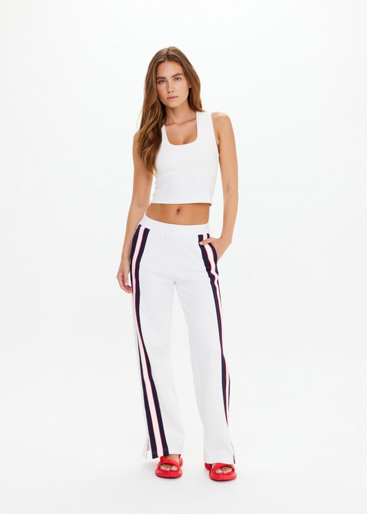 PACIFIC WIDE LEG CODY PANT WHITE