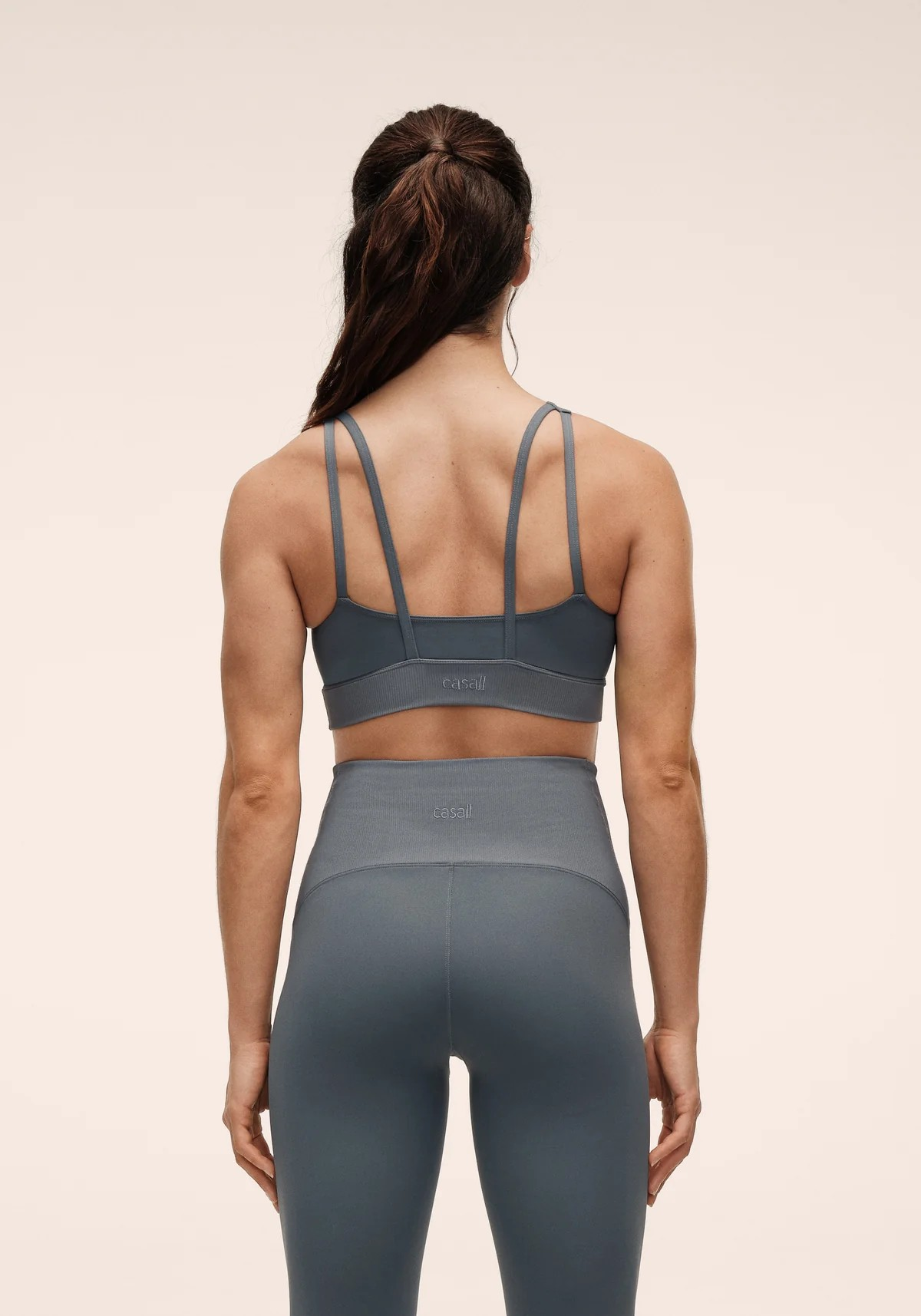 Brace Rib Top Mirage Blue