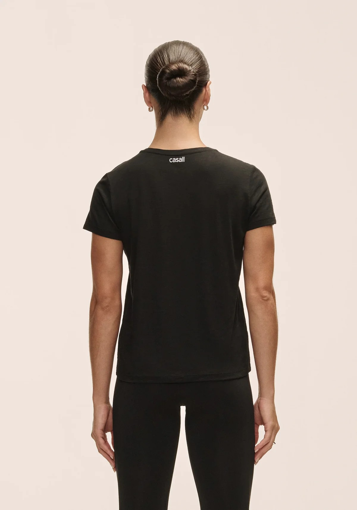 Soft Texture Tee Black