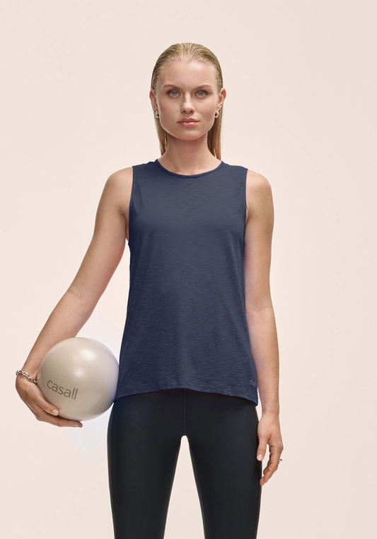 Soft Texture Tank Core Blue