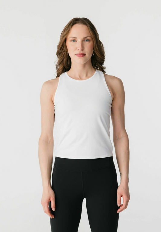 Reset Straight Tank Bright White