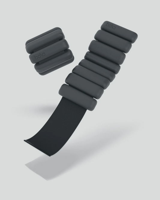 Bala 2lb Ankle/Wright Weights - Charcoal
