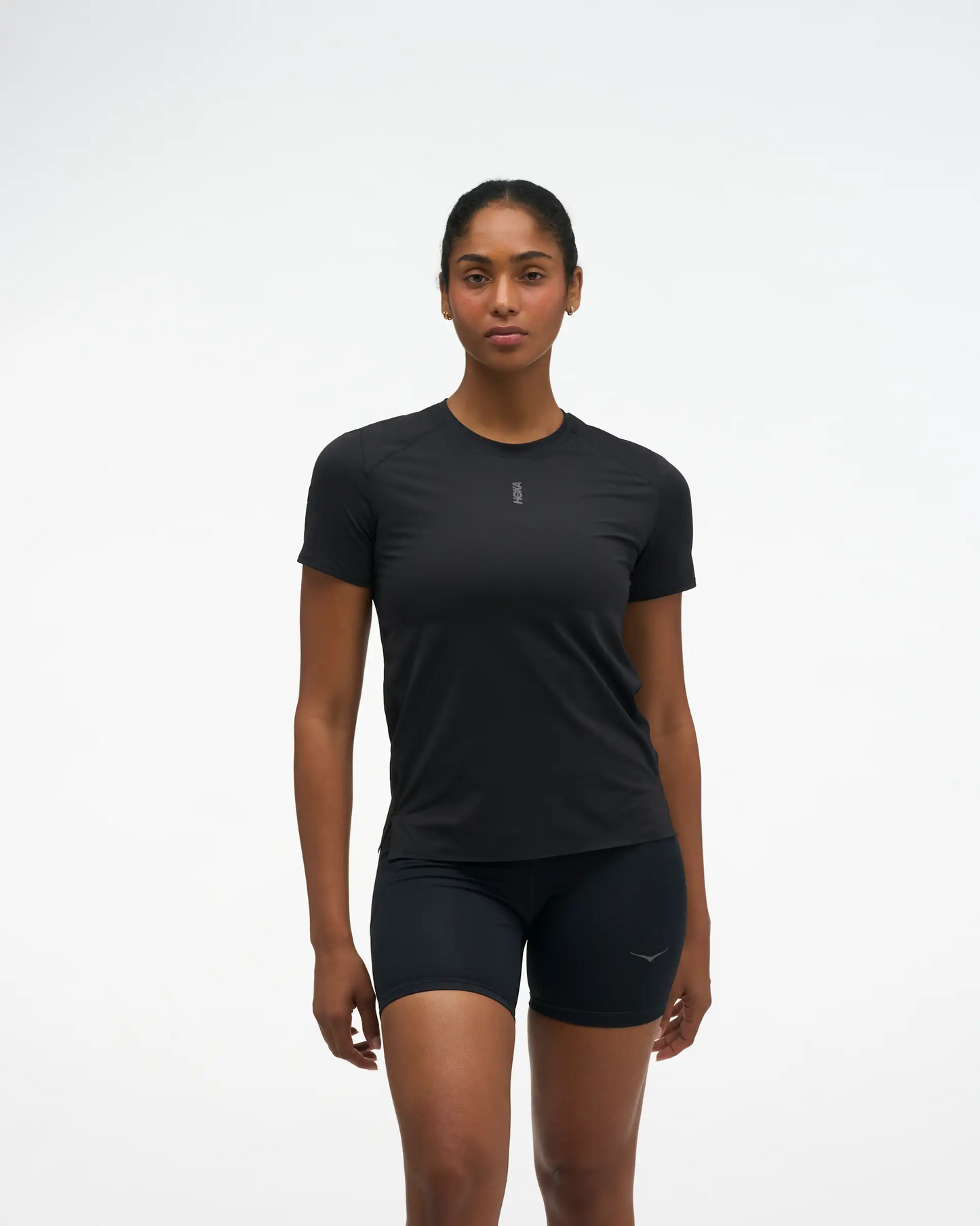CAMISETA W EVERYRUN SHORT SLEEVE BLACK