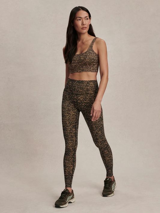 freesoft high rise legging 28 prairie sand cheetah