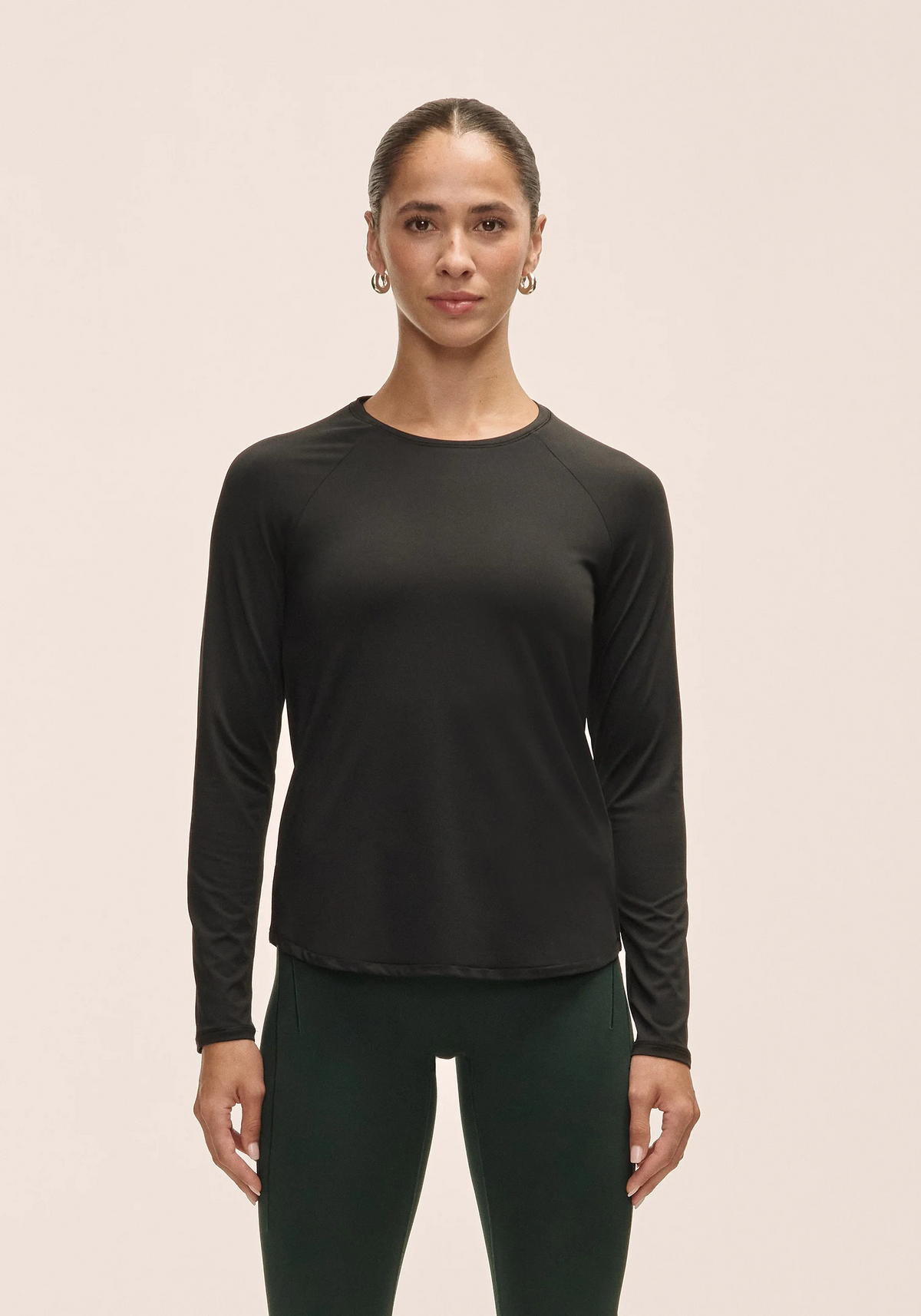 Essential Long Sleeve Black