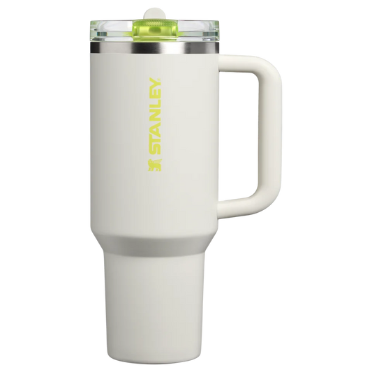 The Quencher ProTour Flip Straw Tumbler (1.18L) Pale Stone Atomic