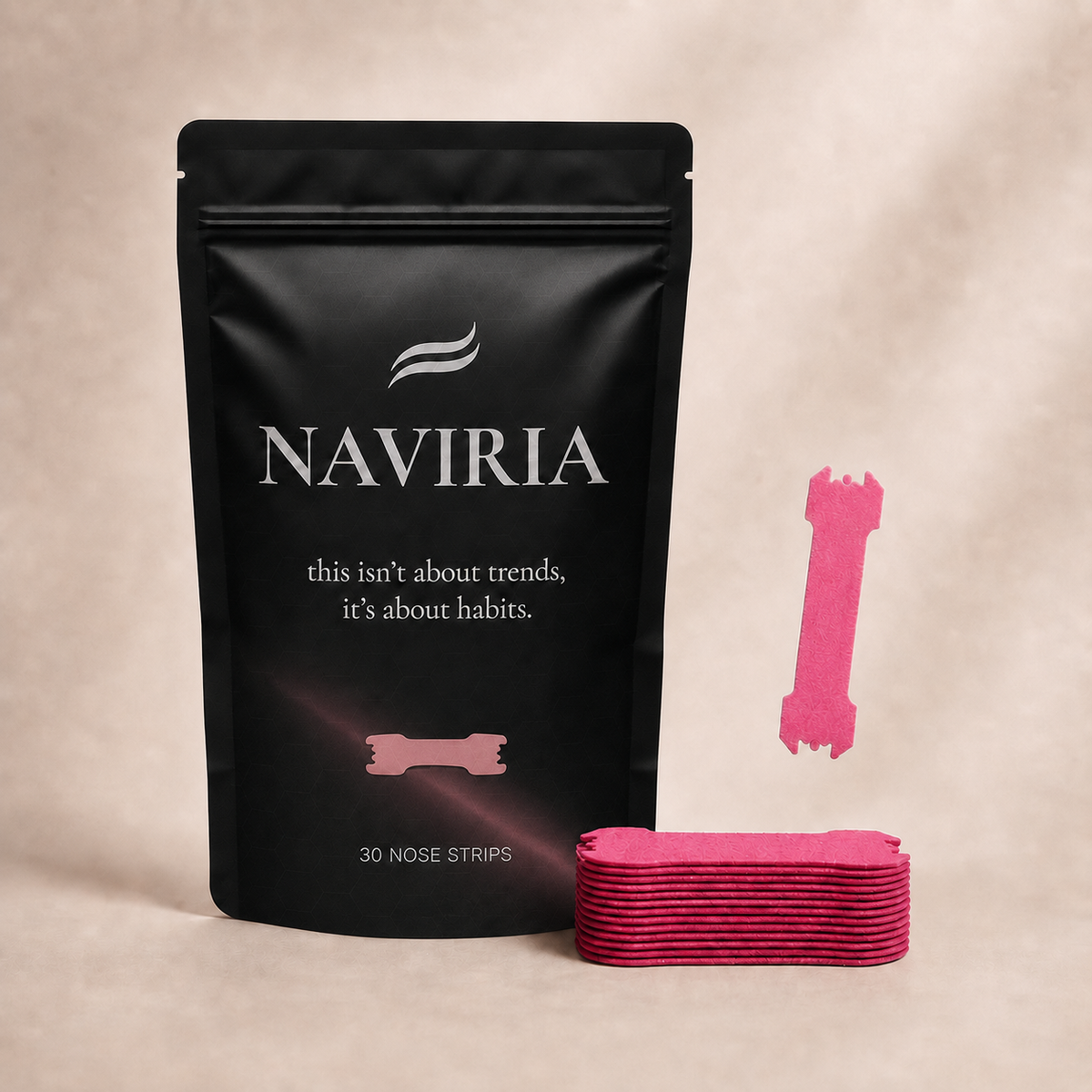 Naviria Strips - Tira Nasal Pink