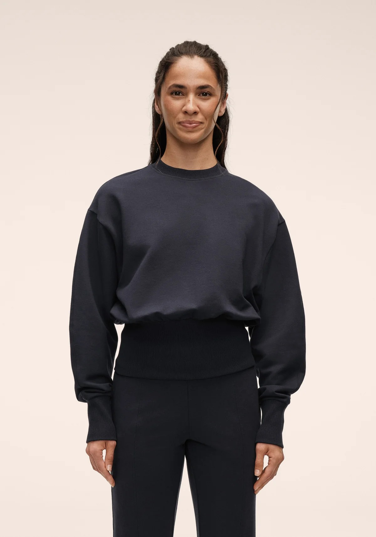Terry Silhouette Crew Core Blue