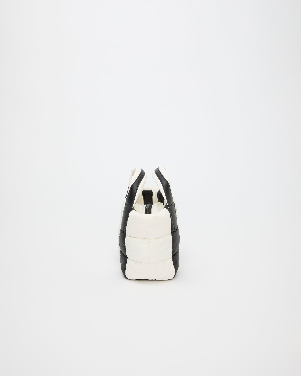 PORTER TOTE MINI BLACK - MARSHMALLOW STRIPES