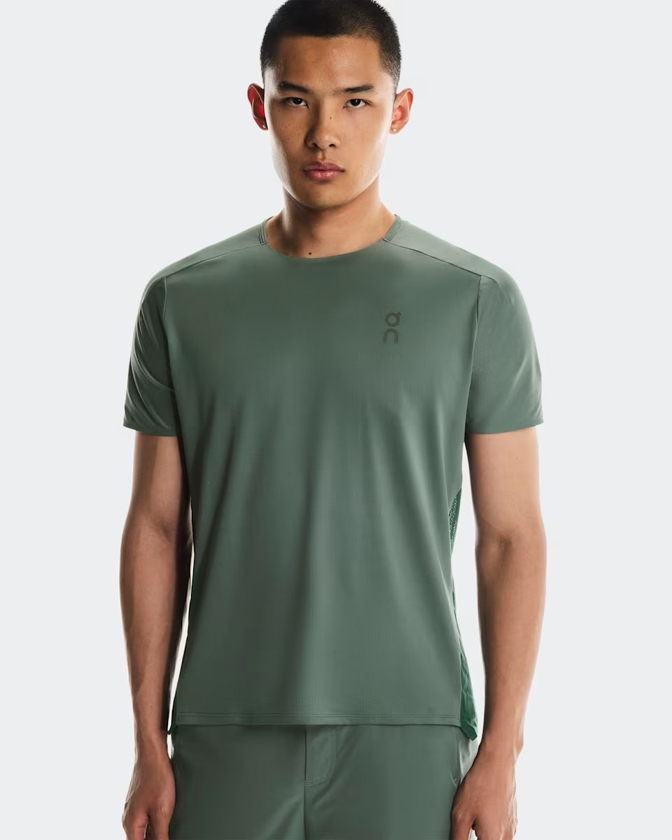 Performance-T Men Olive | Spirulina