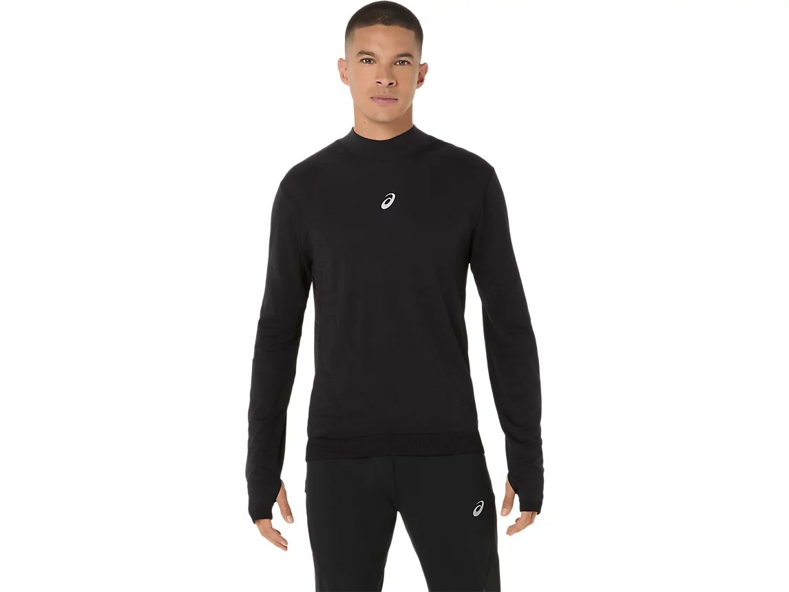 ROAD WINTER SEAMLESS LS TOP PERFORMANCE BLACK