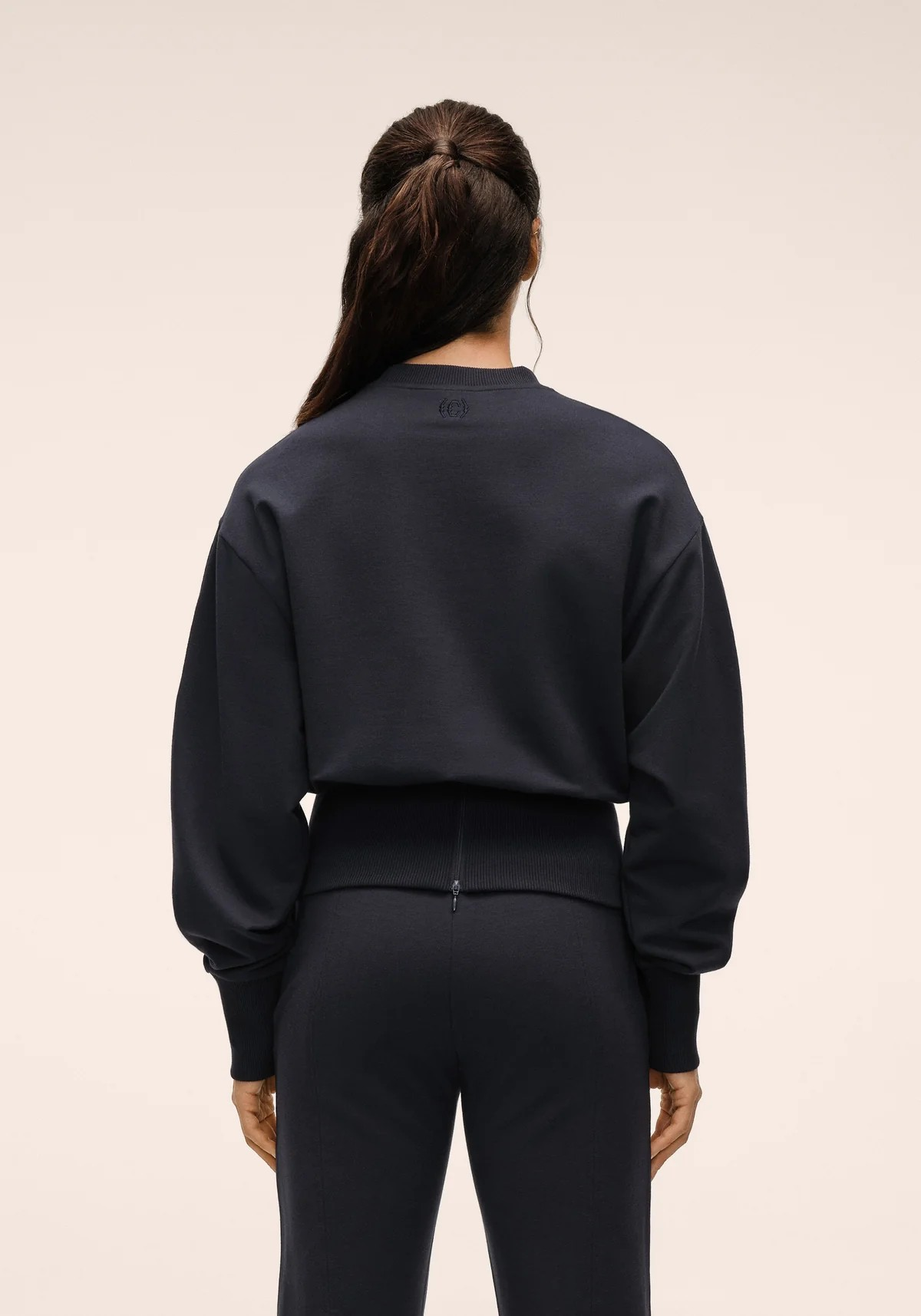 Terry Silhouette Crew Core Blue