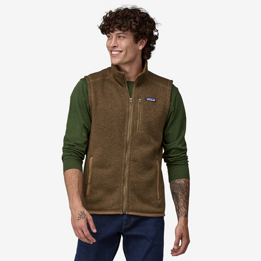 M's Better Sweater Vest Coriander Brown