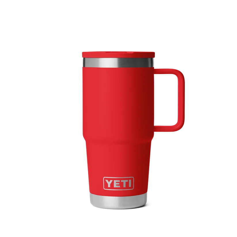 Rambler 20 Oz (591 ml) Travel Straw Mug Rescue Red
