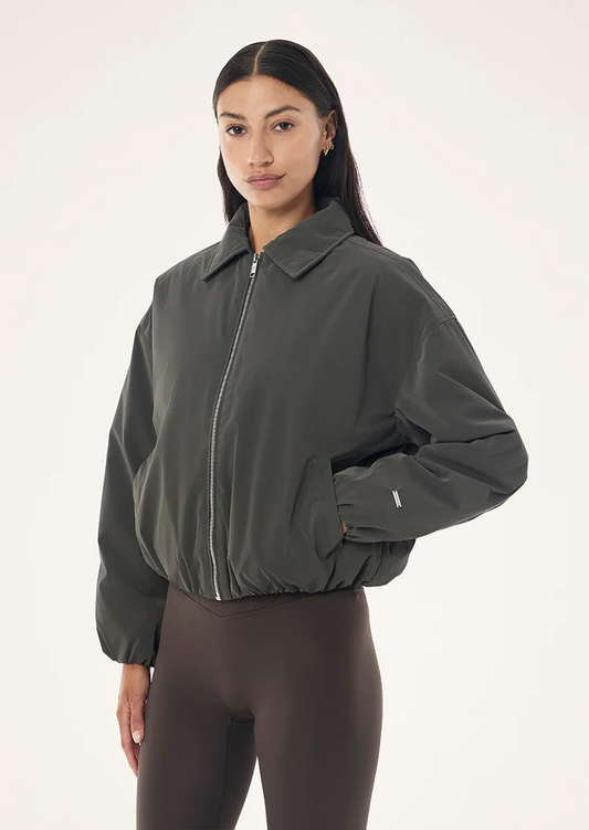 STUDIO JACKET DARK OLIVE