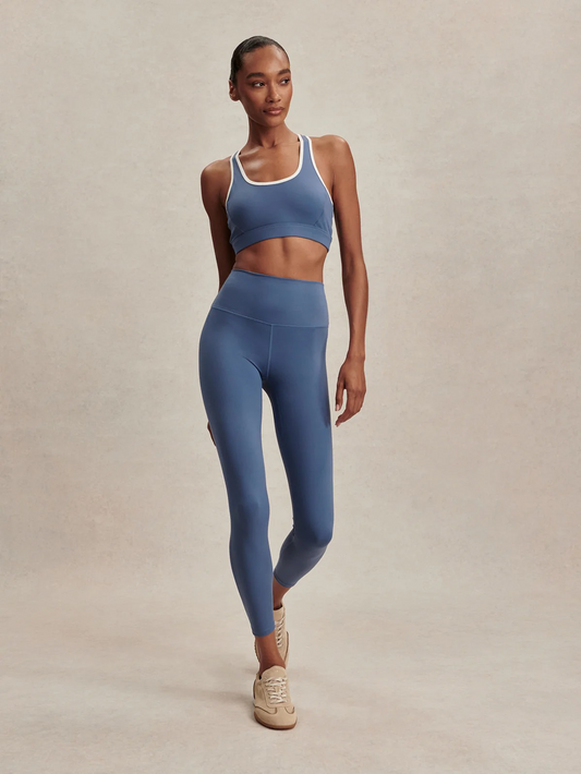 freesoft high rise legging 25 bijou blue